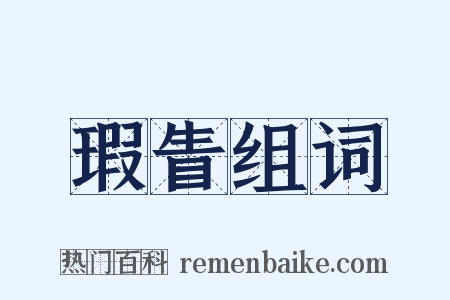 瑕眚组词是什么意思的图片